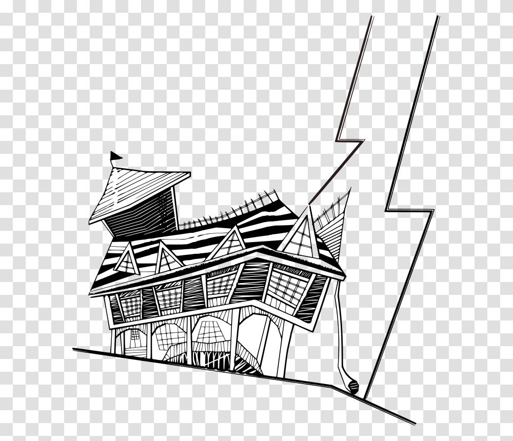 Crooked House Clipart, Outdoors, Nature, Musician Transparent Png
