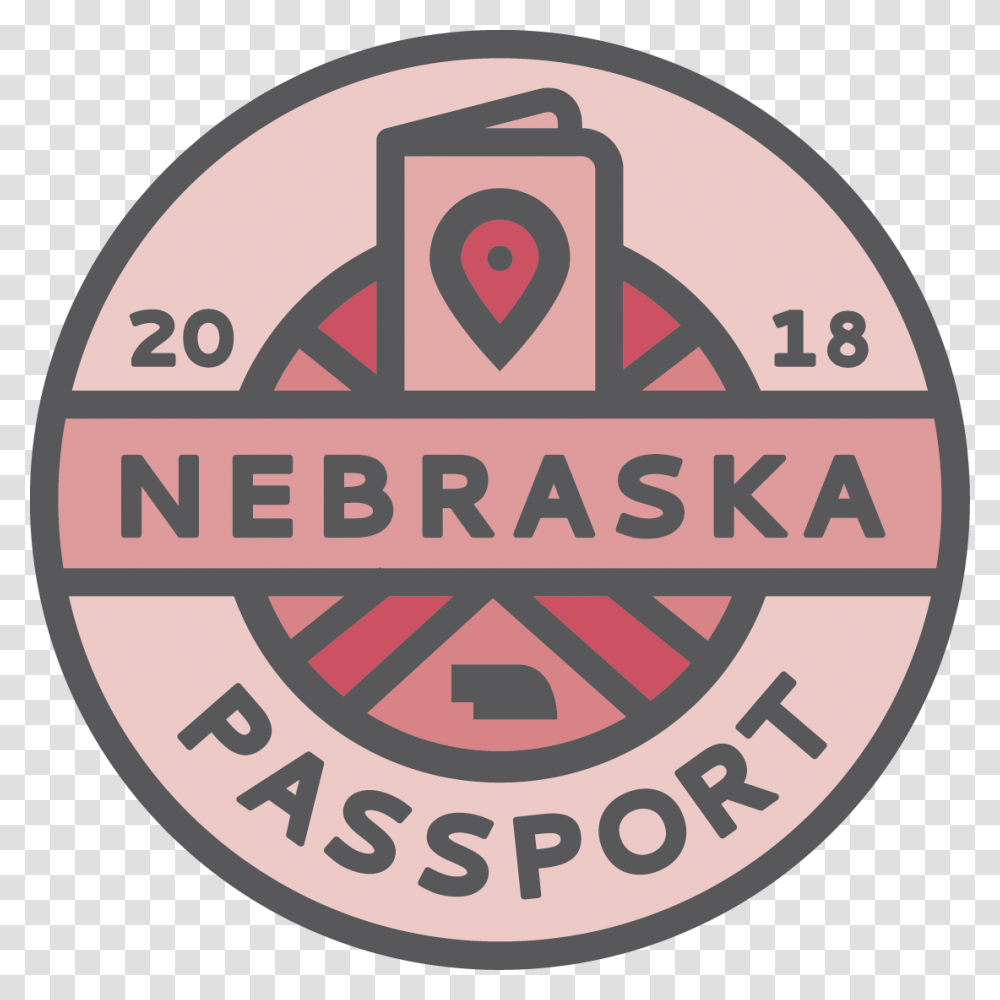 Cropped 2018passportlogo2png Nebraska Passport Circle, Symbol, Label, Text, Word Transparent Png