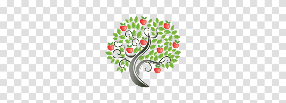 Cropped Apple Tree Logo Apple Tree Preschool And Learning Centre, Plant, Fruit, Food, Bush Transparent Png
