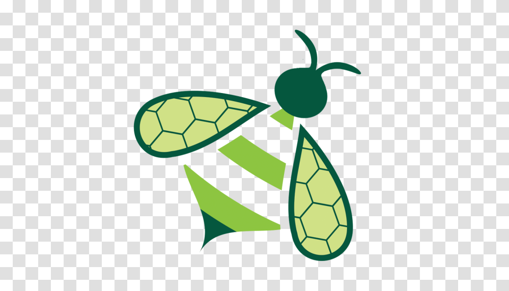 Cropped Bee Alone, Plant, Vegetable, Food, Soccer Ball Transparent Png