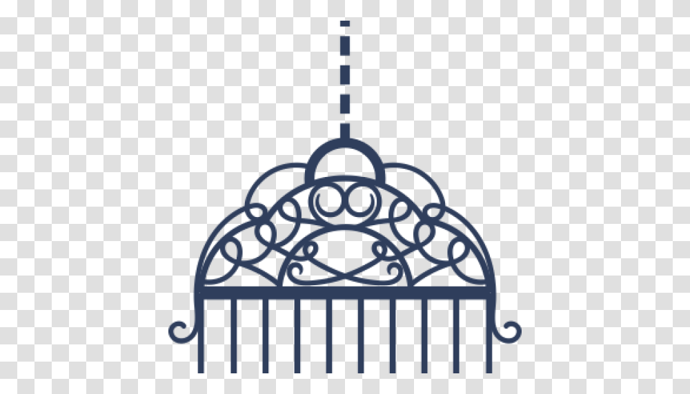Cropped Bird Cage, Gate, Fence, Railing Transparent Png