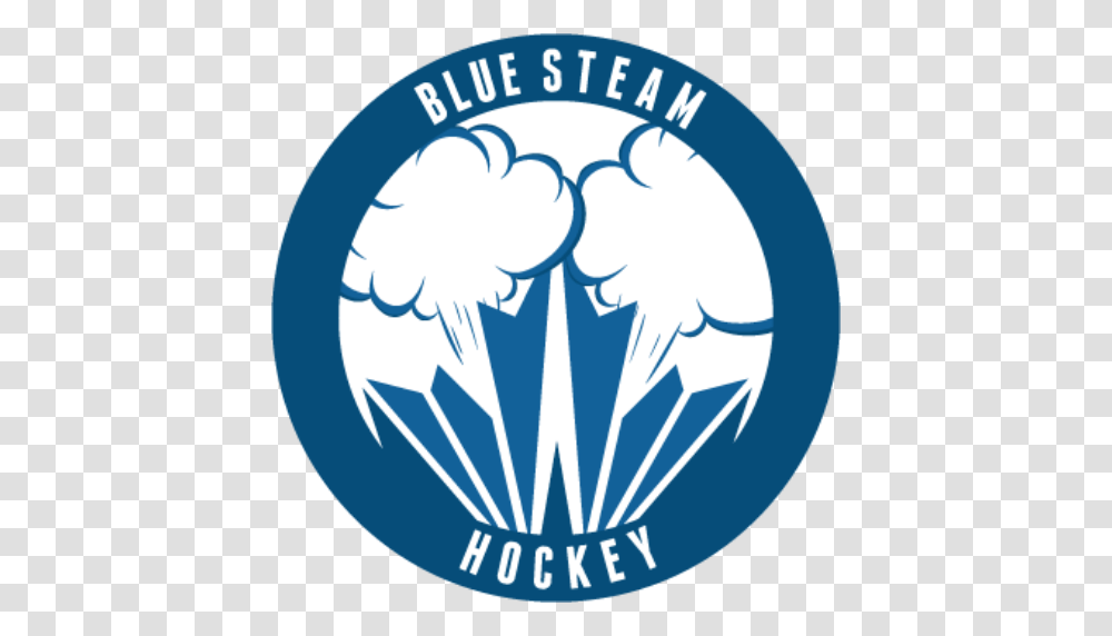 Cropped Blue Steam No Edges, Emblem, Logo, Trademark Transparent Png