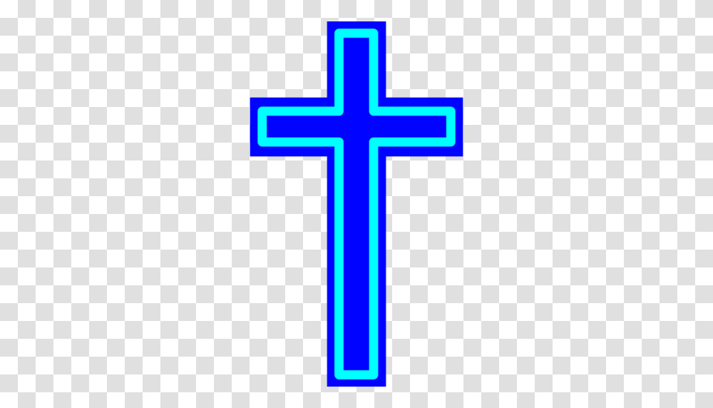 Cropped Bluecross, Crucifix Transparent Png