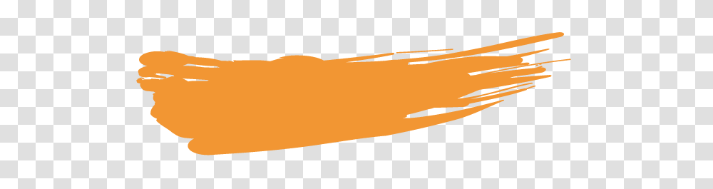 Cropped Brush Stroke Orange, Weapon, Weaponry, Bomb, Torpedo Transparent Png