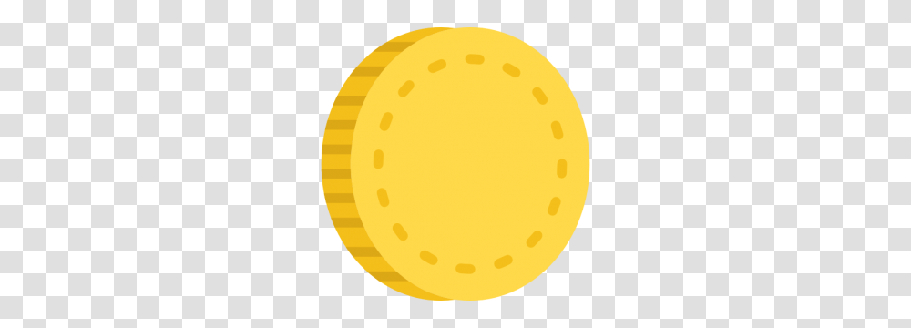 Cropped Coin, Tennis Ball, Food, Plant, Bread Transparent Png