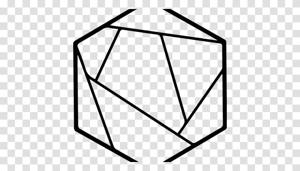 Cropped Diamante Logo Black, Triangle, Star Symbol Transparent Png