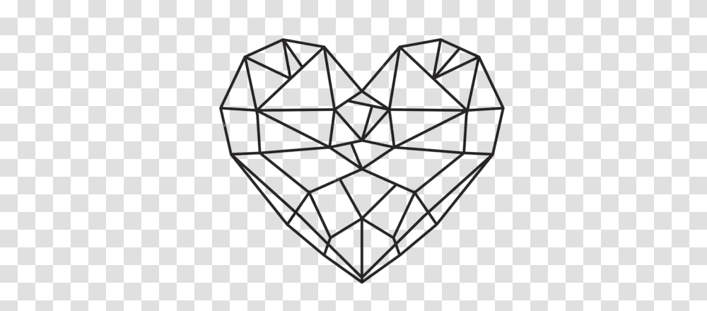 Cropped Diamond Heart, Chandelier, Lamp, Spider Web, Gemstone Transparent Png