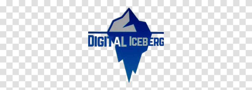 Cropped Digital Iceberg Logo Digital Iceberg, Trademark Transparent Png