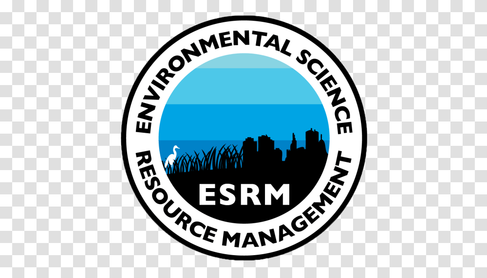 Cropped Esrmlogo Marsh Cityscape Environmental Science, Label, Sticker Transparent Png