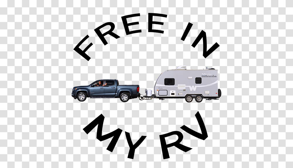 Cropped Free In My Rv Favicon, Truck, Vehicle, Transportation, Pickup Truck Transparent Png