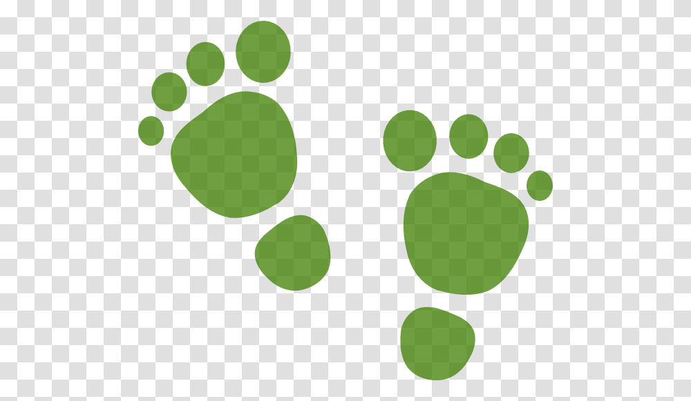 Cropped Green Footsteps Its A Boy, Footprint Transparent Png
