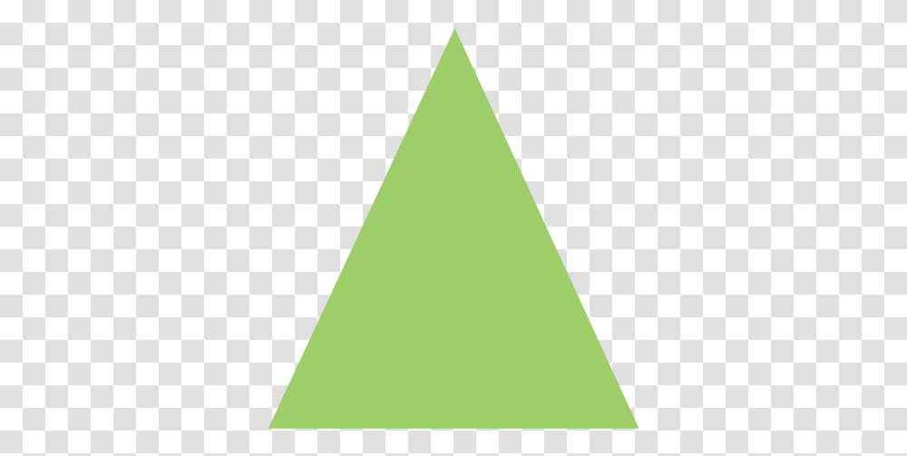 Cropped Green Triangle, Plant Transparent Png