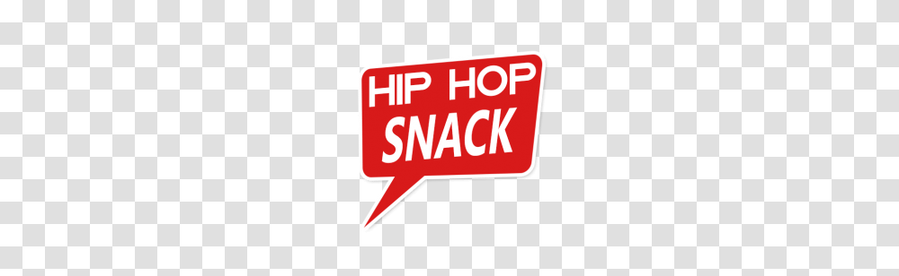 Cropped Hip Hop Snack Logo, Sign, Trademark, Road Sign Transparent Png