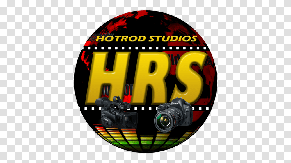 Cropped Hrslogo3png - Hotrod Studios Circle, Camera, Electronics, Video Gaming, Toy Transparent Png