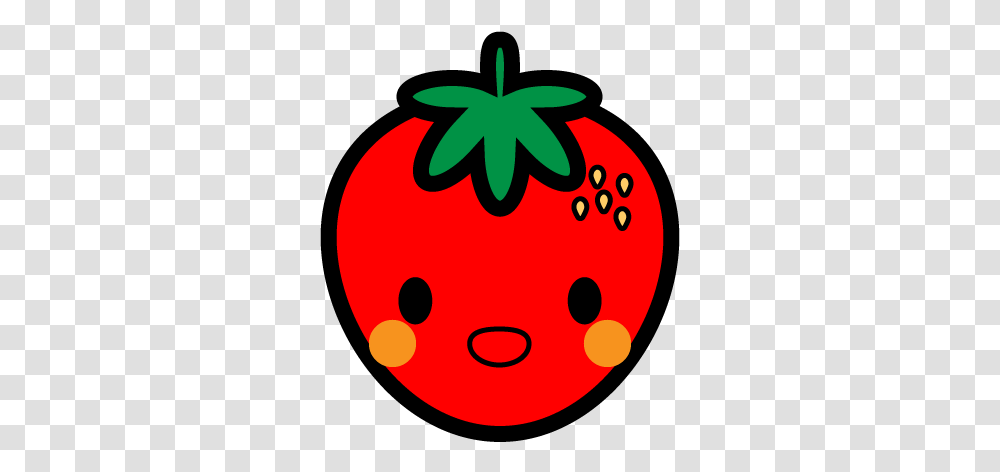 Cropped Ichigopng Tomate Comic, Plant, Fruit, Food, Strawberry Transparent Png