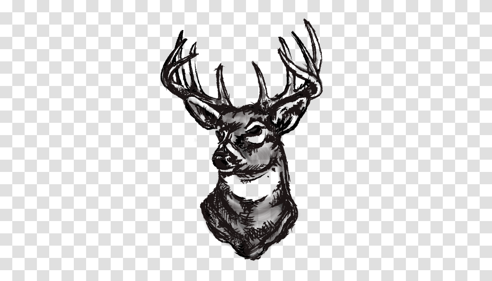 Cropped Icon, Elk, Deer, Wildlife, Mammal Transparent Png