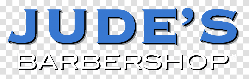 Cropped Judes Barbershop Blue Logo Polished, Alphabet, Number Transparent Png