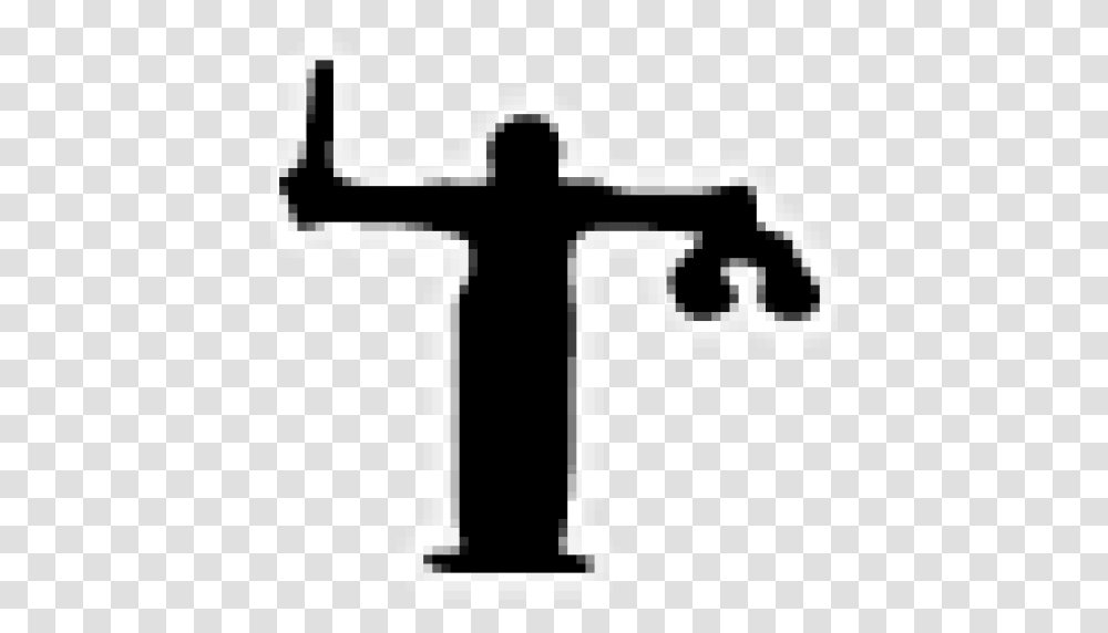 Cropped Lady Justice Judiciary Of Zambia, Cross, Hook, Anchor Transparent Png