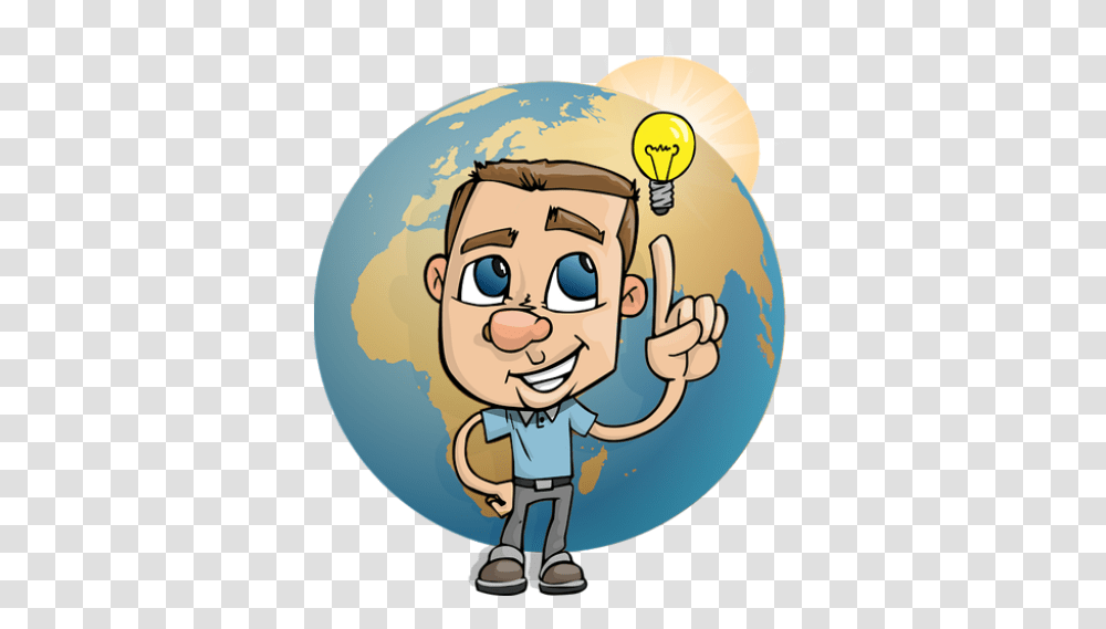 Cropped Light Bulb Clipart Thinking, Face, Smile, Astronomy, Outer Space Transparent Png