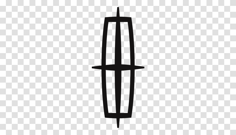 Cropped Lincoln Logo, Cross, Gray, Arrow Transparent Png