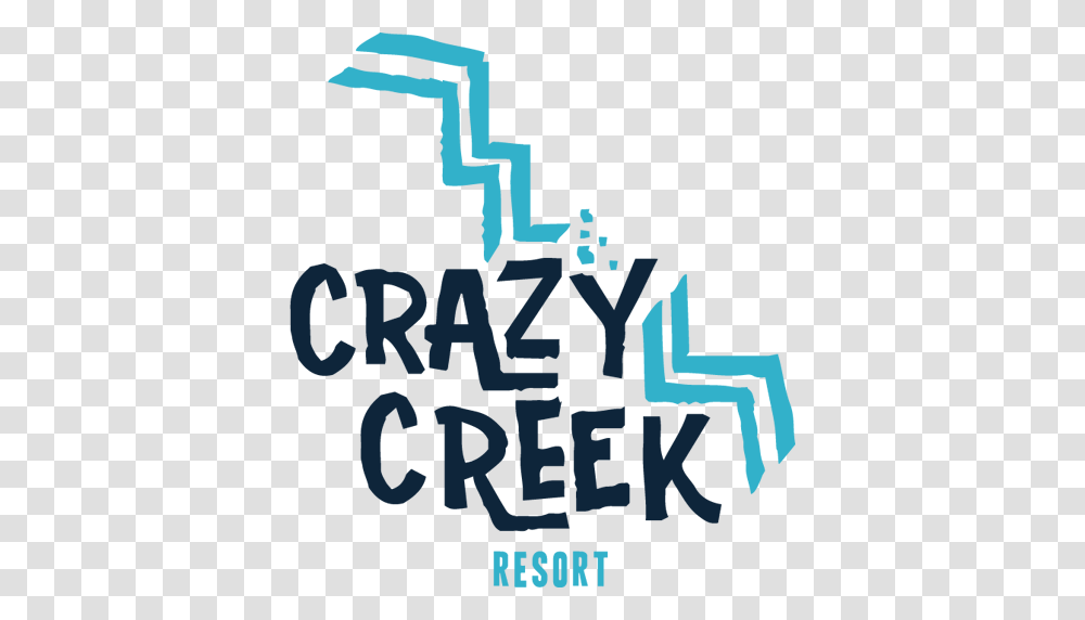 Cropped Logo Bg Crazy Creek Resort, Alphabet, Word, Poster Transparent Png