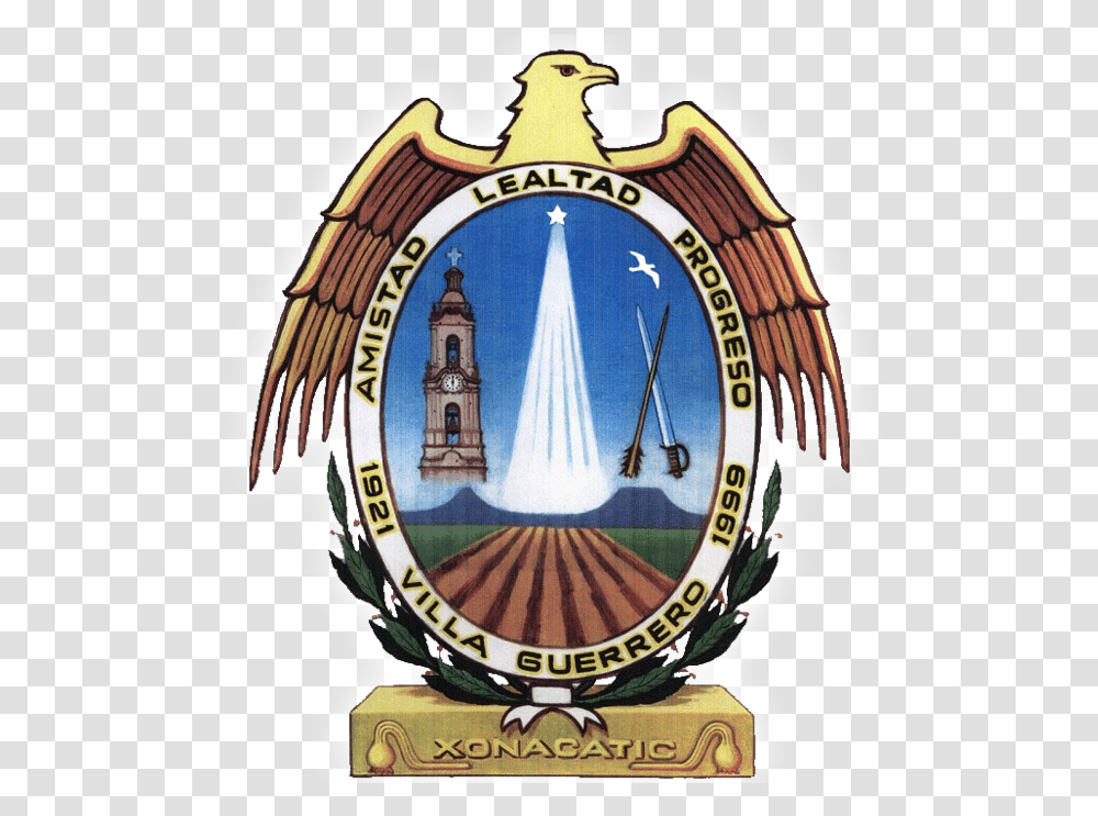 Cropped Logo Con Resplandor 2 Copia Escudo De San Jose Villa Guerrero, Trademark, Emblem, Badge Transparent Png