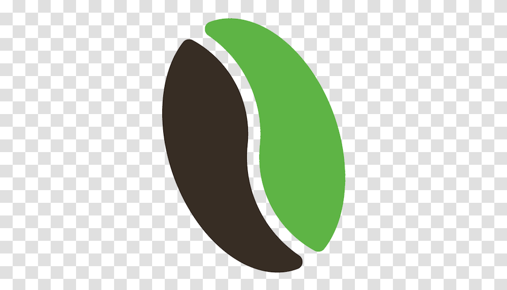 Cropped Logo Just Bean Six Beans Coffee Co, Apparel, Green, Headband Transparent Png