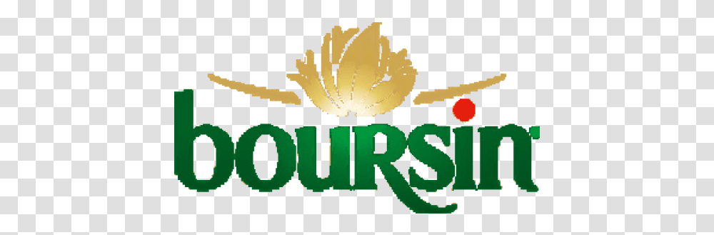 Cropped Logo1png Boursin Cheese Boursin Logo, Text, Plant, Flower, Symbol Transparent Png