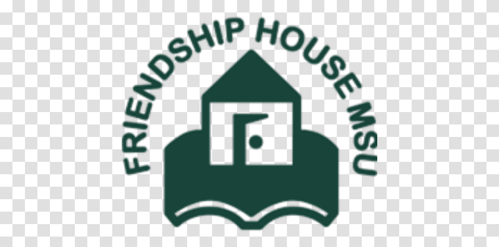 Cropped Logopng - Friendship House Msu, Symbol, Number, Text, Recycling Symbol Transparent Png