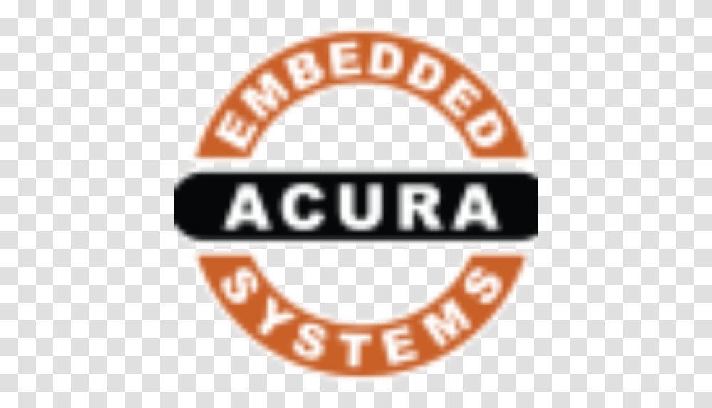 Cropped Logotinynottinypng Acura Embedded Systems Circle, Symbol, Label, Text, Emblem Transparent Png