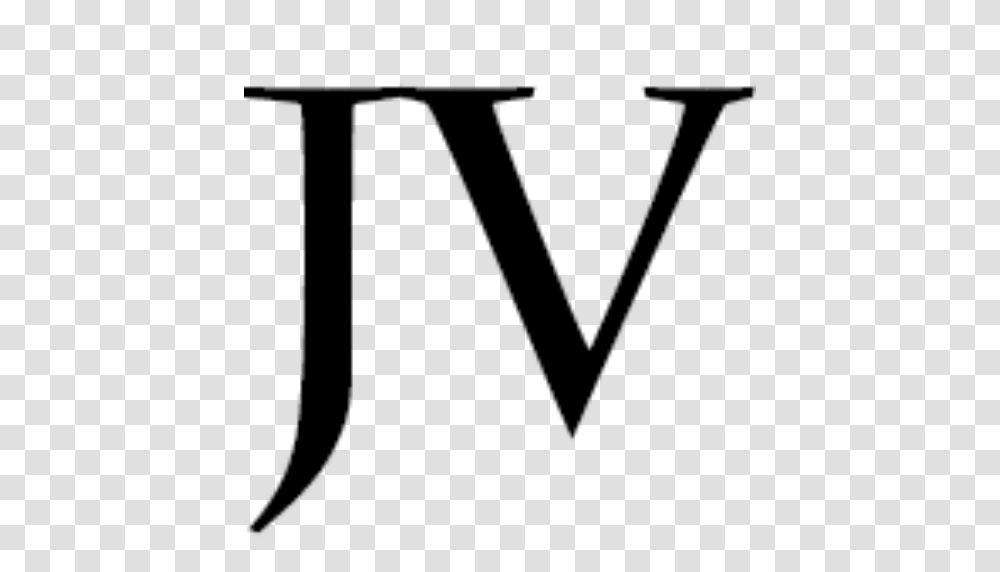 Cropped Logotipo Jv Letras Negras, Bow, Trademark Transparent Png