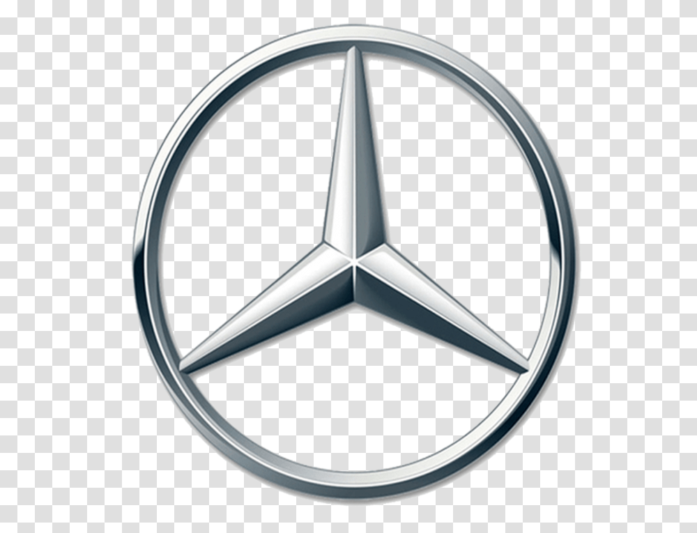 Cropped Mercedes Car Logo, Symbol, Trademark, Ring, Jewelry Transparent Png