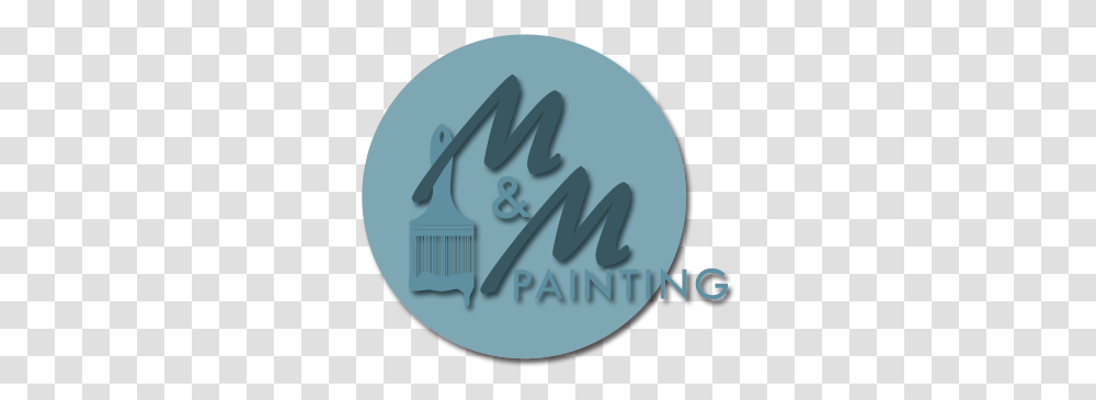 Cropped Mmpaintinglogopng - M&m Painting Of Greensburg Calligraphy, Text, Plant, Outdoors, Anther Transparent Png