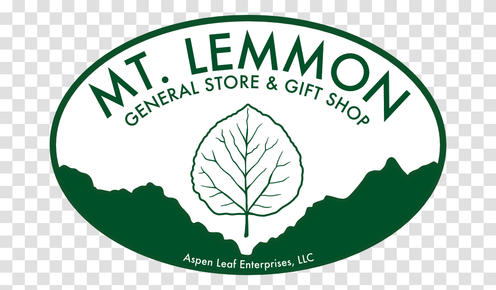 Cropped Mt Lemmon General Store Logo Website Mt Lemmon General Store Amp Gift Shop, Label, Sticker Transparent Png