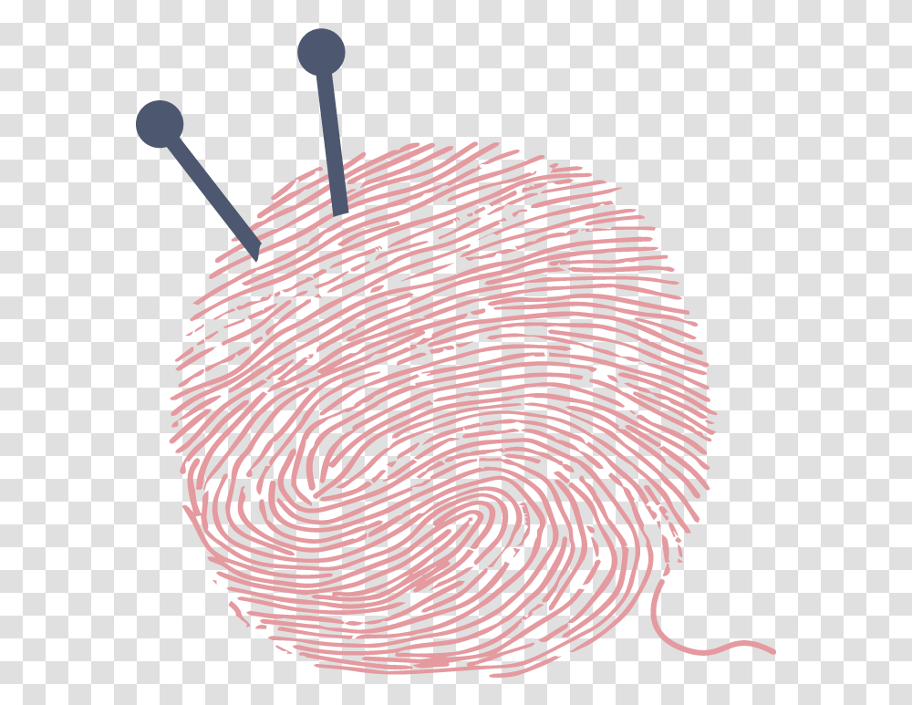 Cropped Needleskeinballpng - Needle And Skein Dot, Rug, Lamp, Spiral, Pin Transparent Png