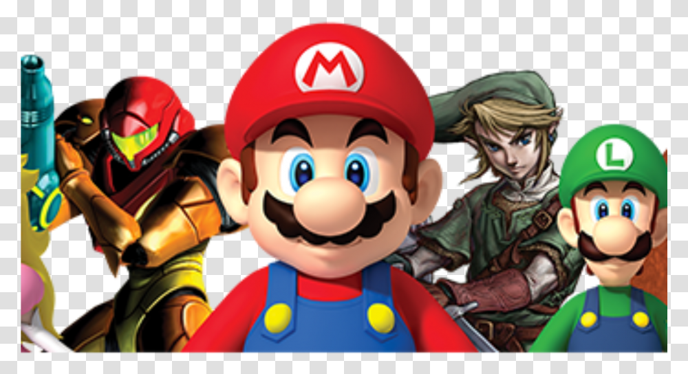Cropped Nintendo Characters Amiibo Download Super Mario Bros Profile, Person, Human, Helmet Transparent Png