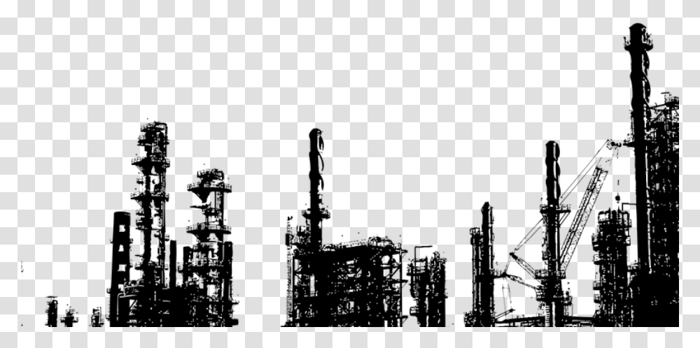 Cropped Oil Refinery 960 720 1 Helms Global Oil And Gas Refinery, Gray, World Of Warcraft Transparent Png