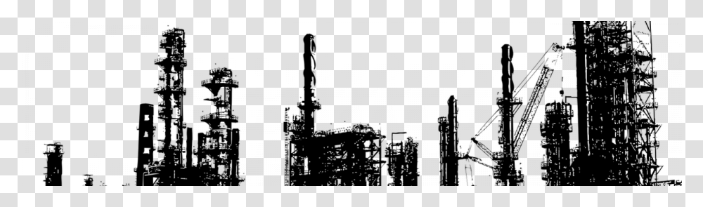 Cropped Oil Refinery Oil Refinery, Gray, World Of Warcraft Transparent Png