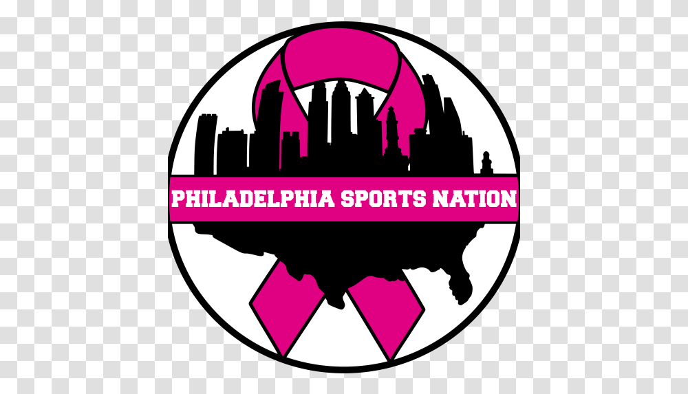 Cropped Phlsportsbcapng - Philadelphia Sports Nation Clip Art, Logo, Symbol, Label, Text Transparent Png