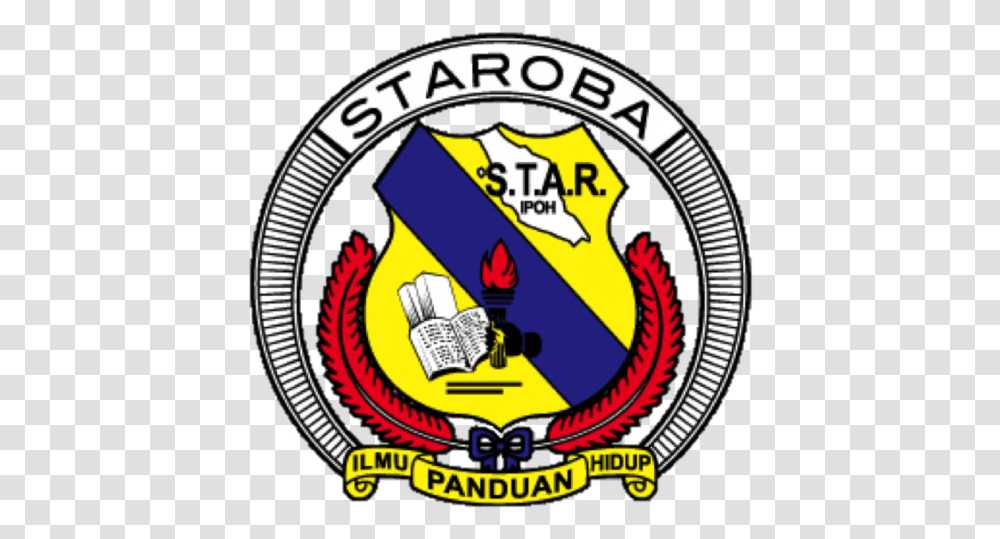 Cropped Reallogostarobapng - Star Old Boys' Association Sekolah Tuanku Abdul Rahman, Label, Text, Symbol, Emblem Transparent Png