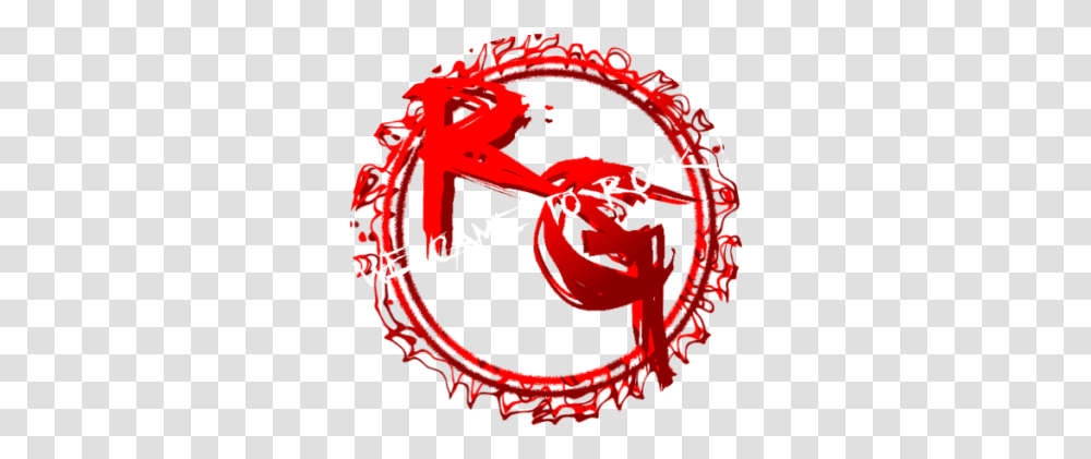 Cropped Rglogoblankpng - Rockgarage Circle, Dragon, Hand, Text, Symbol Transparent Png