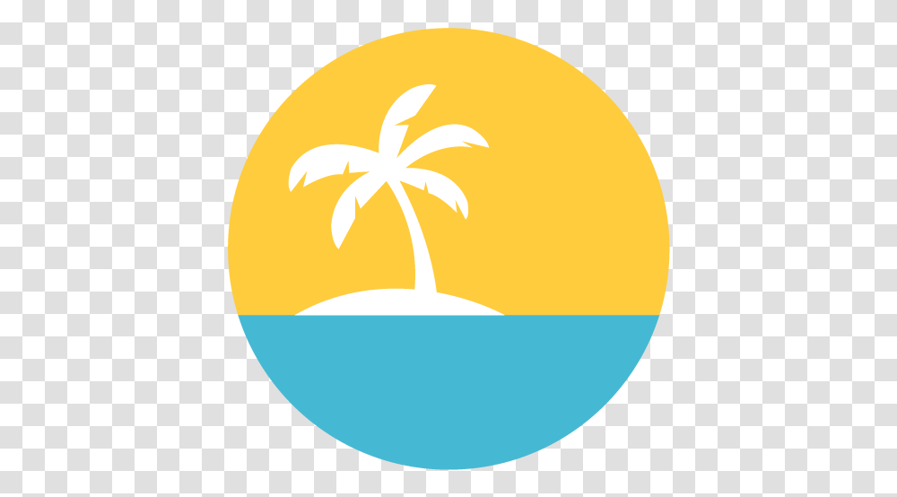 Cropped Siteiconpng Tropical Bay Insurance Circle Palm Tree Icon, Balloon, Baseball Cap, Hat, Clothing Transparent Png