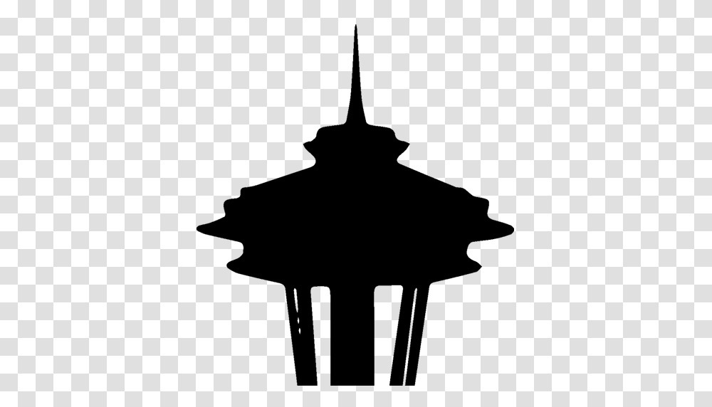 Cropped Space Needle Good Morning Seattle, Nature, Outdoors, Moon, Outer Space Transparent Png