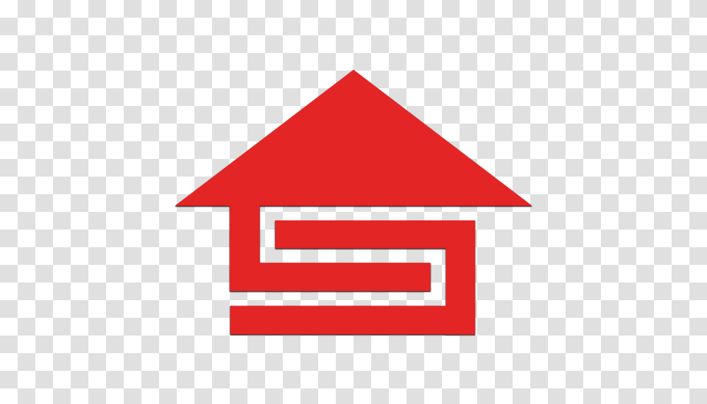 Cropped Supreme Red House Tevis Durbin Home Loans, First Aid, Triangle, Cardinal, Bird Transparent Png
