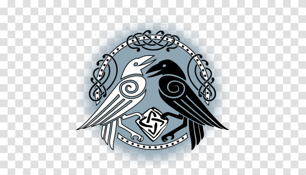 Cropped Swallow, Logo, Symbol, Badge, Coin Transparent Png