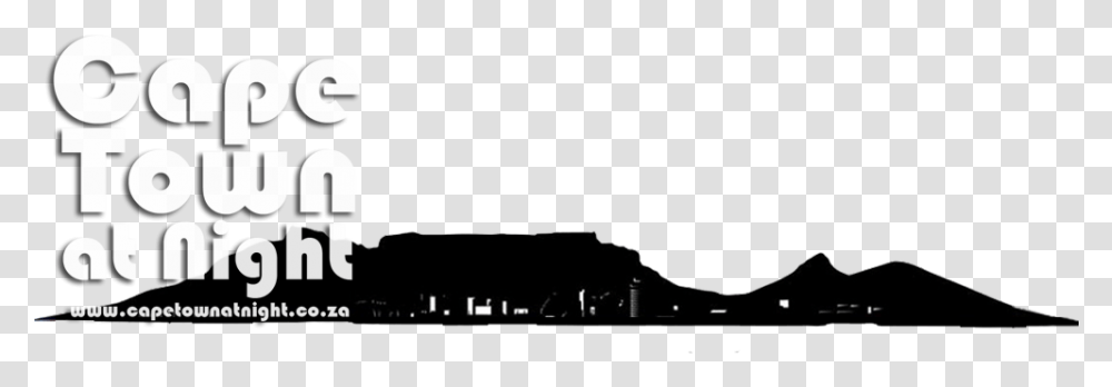 Cropped Table Mountain Black Beveled Silhouette, Outdoors, Nature, Urban, Plan Transparent Png