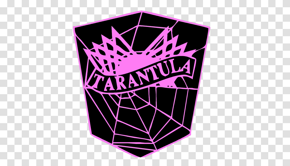 Cropped Tarantulalogototaalpng Tsrc Tarantula Tilburg Clip Art, Symbol, Text, Trademark, Purple Transparent Png