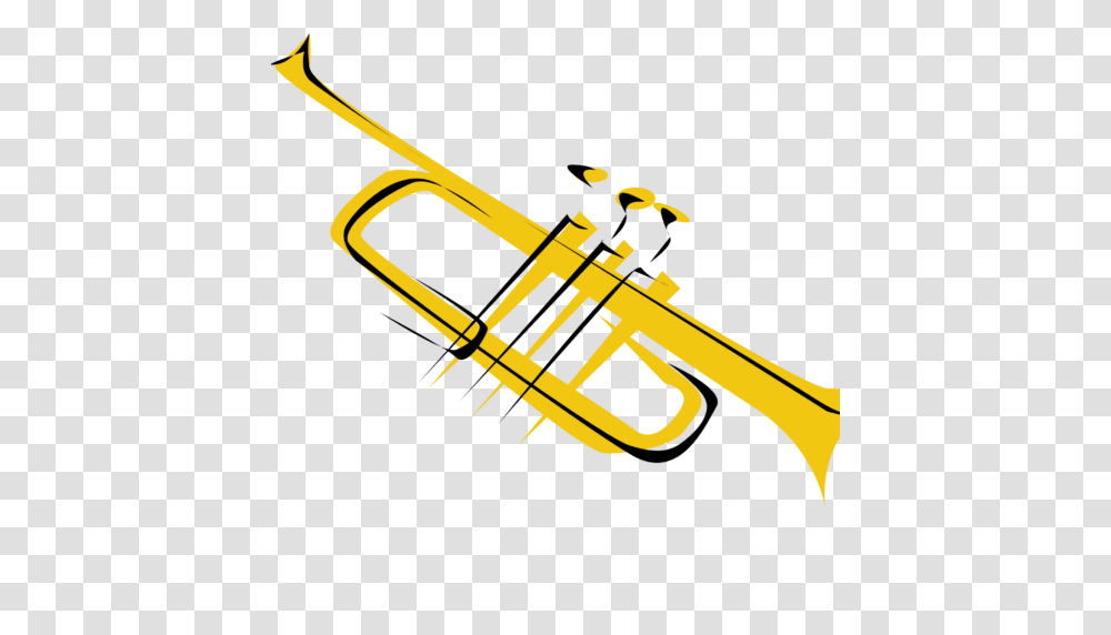 Cropped Trumpet Clip Art Mountain Home Symphony, Horn, Brass Section, Musical Instrument, Cornet Transparent Png
