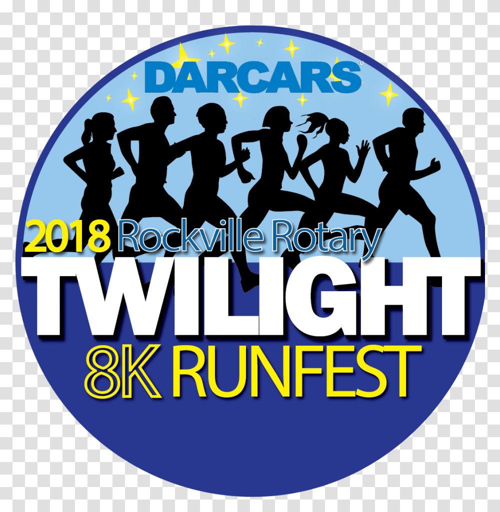 Cropped Twilightrunfestlogo2018update11120185png - For Running, Person, Word, Text, Clothing Transparent Png
