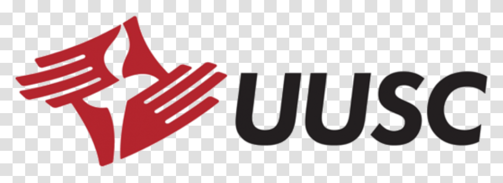 Cropped Uusc Horizontal Logo Unitarian Universalist Service Committee, Label, Word Transparent Png
